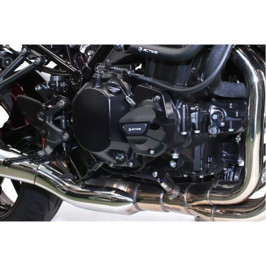 未使用z900rsアクティブ製エンジンスライダー アクティブ ACTIVE エンジンカバースライダー 左右セット Z900RS