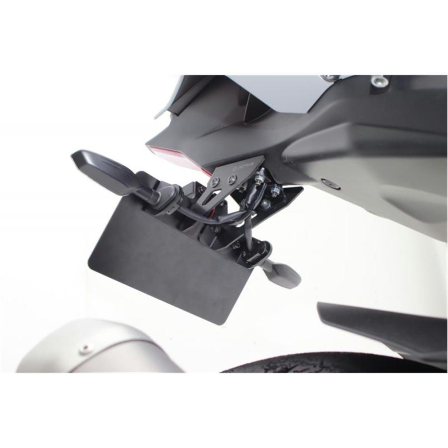 アクティブ ACTIVE フェンダーレスキット ブラック [LEDナンバー灯付き