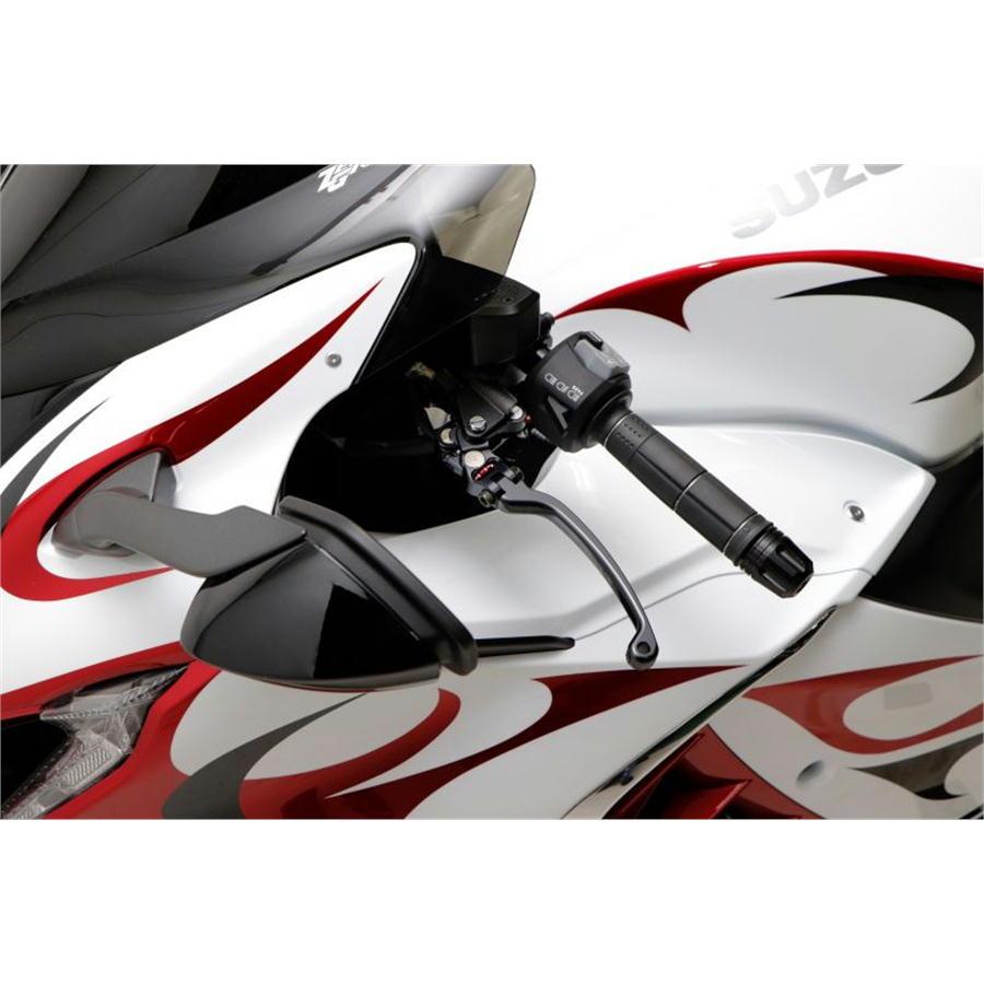 ハヤト アクティブ ACTIVE STFクラッチレバー HAYABUSA '2022〜'2023 ブラック
