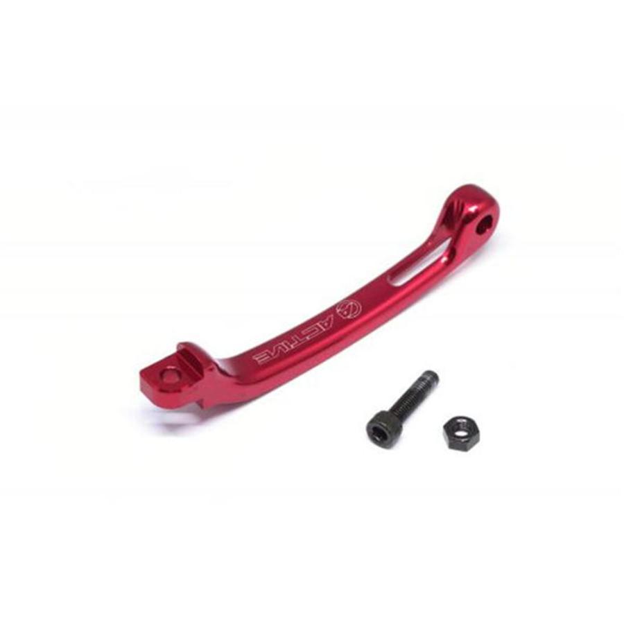 アクティブ ACTIVE STFブレーキレバー レッド Ninja ZX-25R '20〜'24