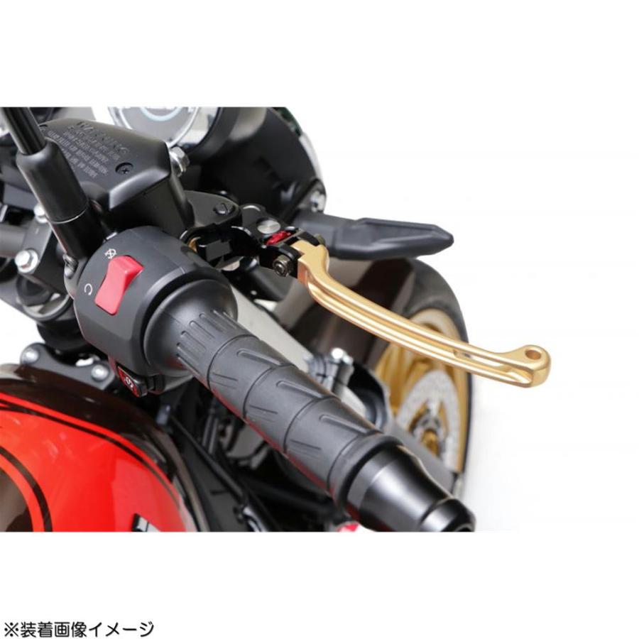 まど アクティブ ACTIVE STFブレーキレバー ゴールド Ninja ZX-25R '20〜'24