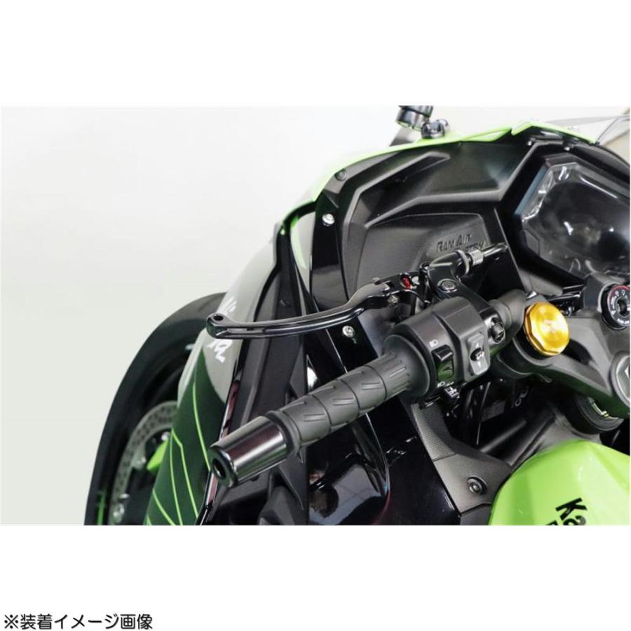 アクティブ ACTIVE STFクラッチレバー ブラック Ninja ZX-25R '20〜'24