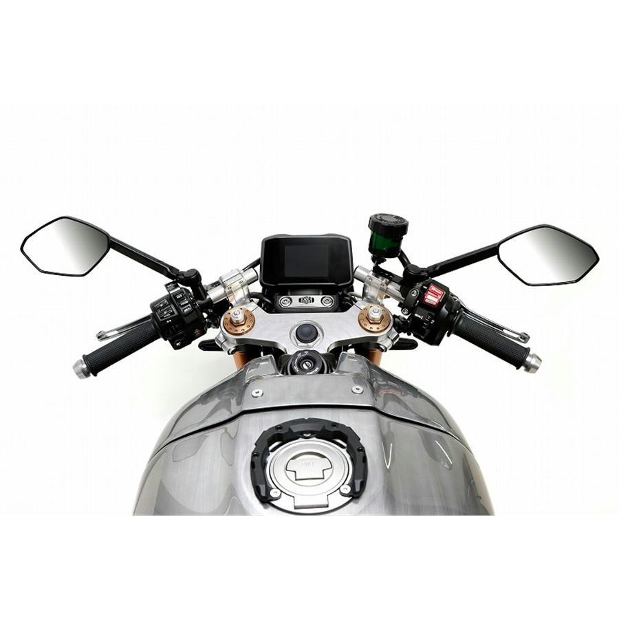 アクティブ ACTIVE バイク ハンドル セパハン＆トップブリッジセット
