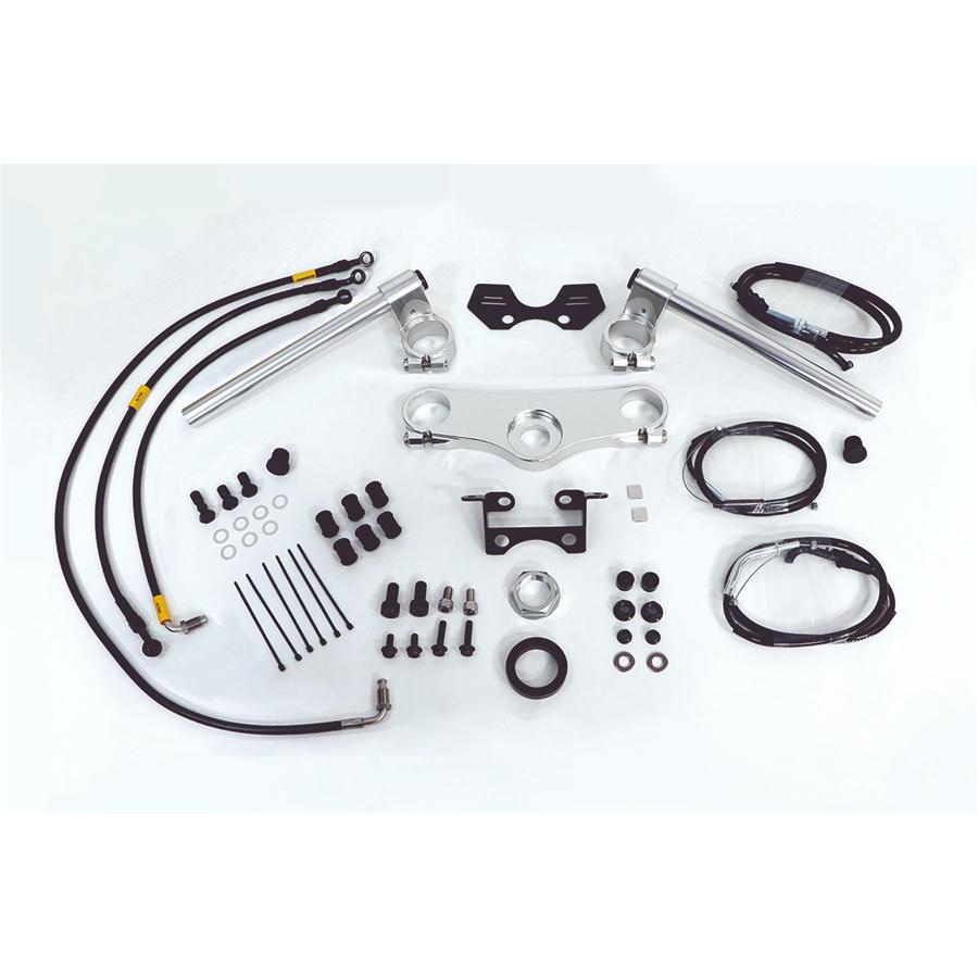 アクティブ ACTIVE セパレートハンドル＆トップブリッジキット Z650RS 