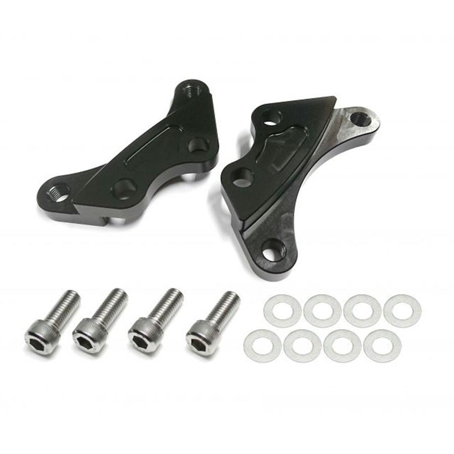 新品未使用ACTIVE　ブレンボ40mmピッチ対応キャリパーサポート アクティブ ACTIVE キャリパーサポート ブラック 40mmピッチ＆STD