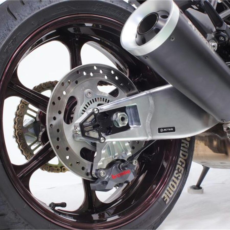 ACTIVE 1477017SN キャリパーサポート Z900RS アクティブ ACTIVE キャリパーサポート シルバー 2POT 84mmピッチ対応