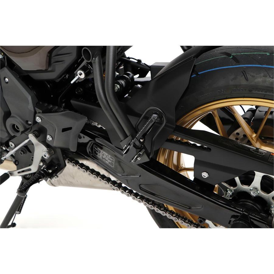 アクティブ ACTIVE ステップバー タンデム側 KAWASAKI系 シルバー