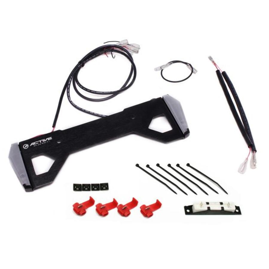 アクティブ ACTIVE LEDナンバーサイドウインカー コンパクト ホワイト