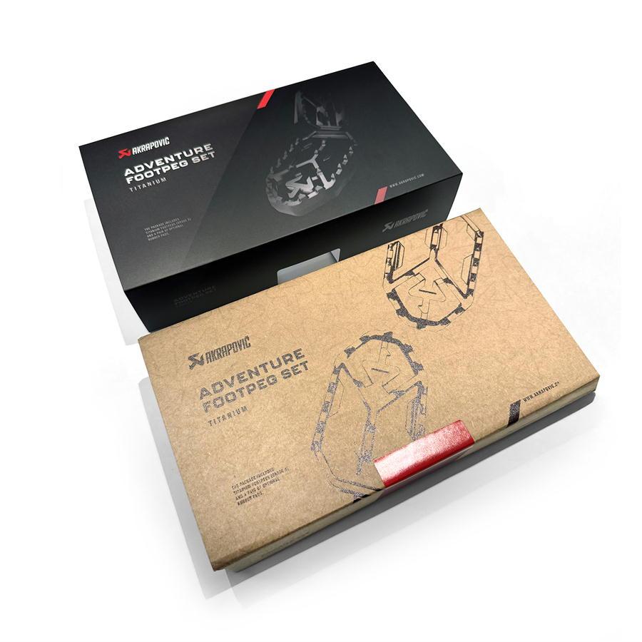 AKRAPOVIC（アクラポビッチ） アドベンチャーフットペグセット DUCATI