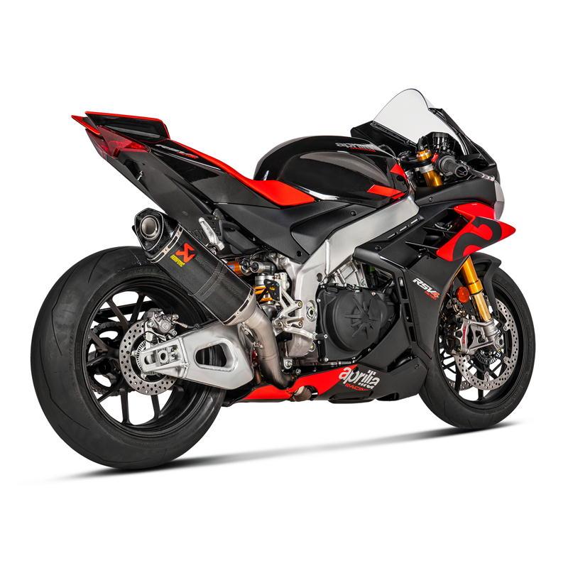 rsv4 tuono v4 アクラポビッチマフラー AKRAPOVIC アクラポビッチ SLIP ON LINE カーボン APRILIA RSV4 '21