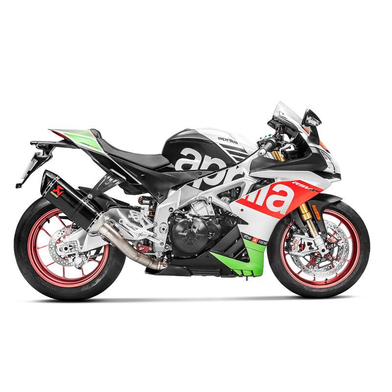 アクラポビッチ AKRAPOVIC SLIP ON LINE APRILIA RSV4 '2017〜'2020 カーボンの画像