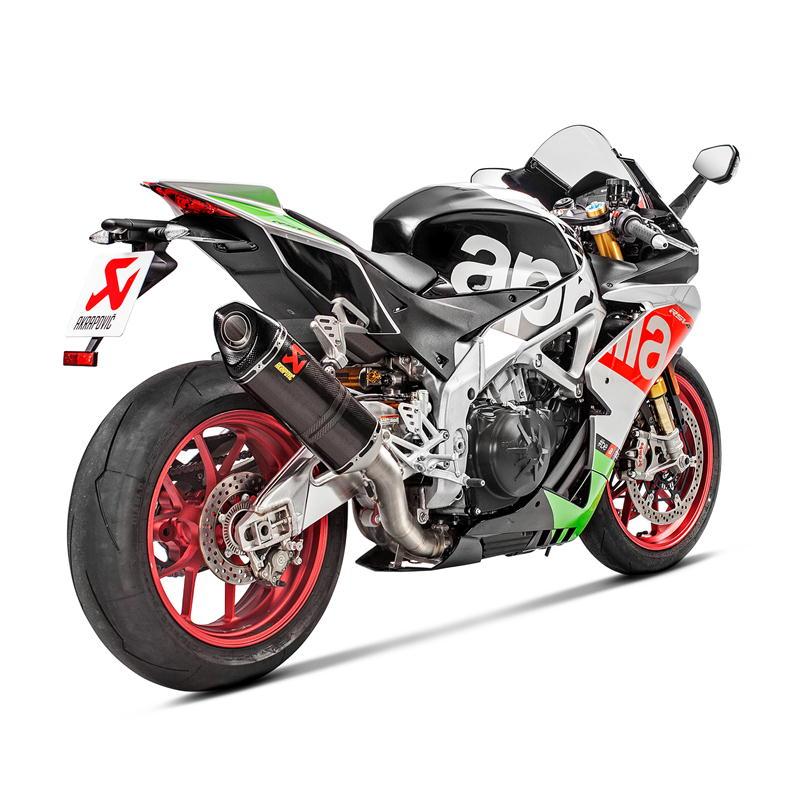 アクラポビッチ AKRAPOVIC SLIP ON LINE APRILIA RSV4 '2017〜'2020 カーボンの画像
