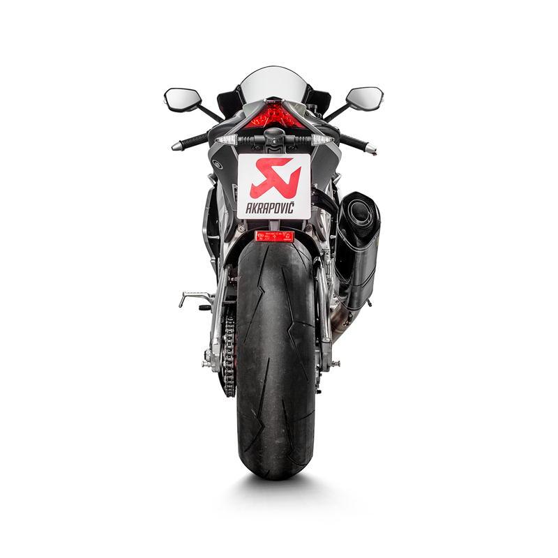 アクラポビッチ AKRAPOVIC SLIP ON LINE APRILIA RSV4 '2017〜'2020 カーボンの画像