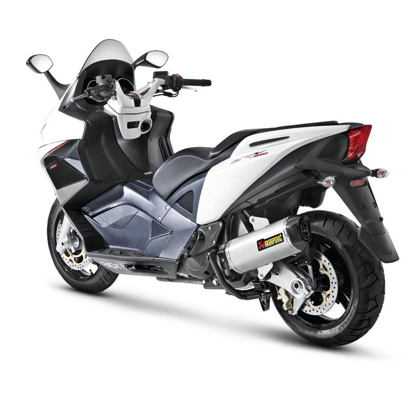 アクラポビッチ AKRAPOVIC Eマーク SLIP ON LINE APRILIA SRV850 '2012〜'2016 ステンレスの画像