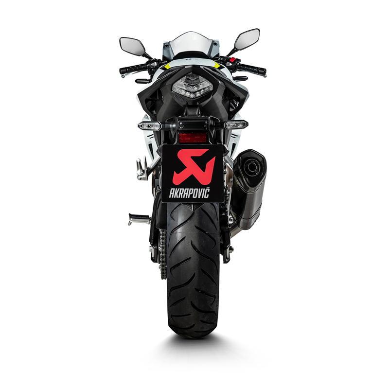 アクラポビッチ AKRAPOVIC SLIP ON LINE カーボン 政府認証マフラー CBR400R(ABS) '22〜'23 | AKRAPOVIC | 02