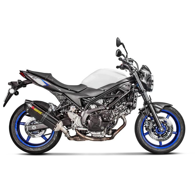 SV650 アクラポビッチ 車検対応　akrapovicsv650ヨシムラ AKRAPOVIC（アクラポビッチ） バイク マフラー SV650 ABS '2016〜'2023