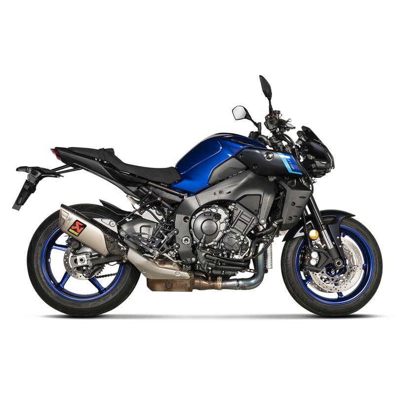 AKRAPOVIC - アクラポビッチ E目じるし SLIP ON LINE MT-10 '2022〜'2023 チタン