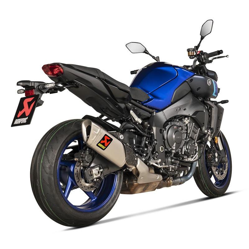 AKRAPOVIC - アクラポビッチ E目じるし SLIP ON LINE MT-10 '2022〜'2023 チタン
