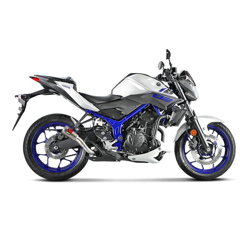 アクラポビッチ バイク マフラー YZF-R3(ABS) '2015〜'2021 SLIP ON LINE ステンレス(GPタイプサイレンサー) JMCA認証 | AKRAPOVIC | 07