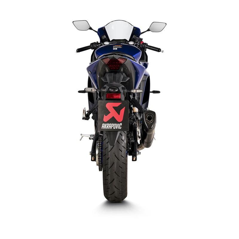 アクラポビッチ AKRAPOVIC スリップオンライン YZF-R25/MT25/YZF-R3/MT03 22-25 8BK-RG74J・RG95J/8BL-RH21J カーボン JMCAの画像