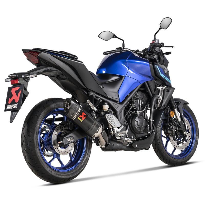 アクラポビッチ スリップオンライン カーボン YZF-R25 YZF-R3 AKRAPOVIC アクラポビッチ スリップオンライン カーボン JMCA