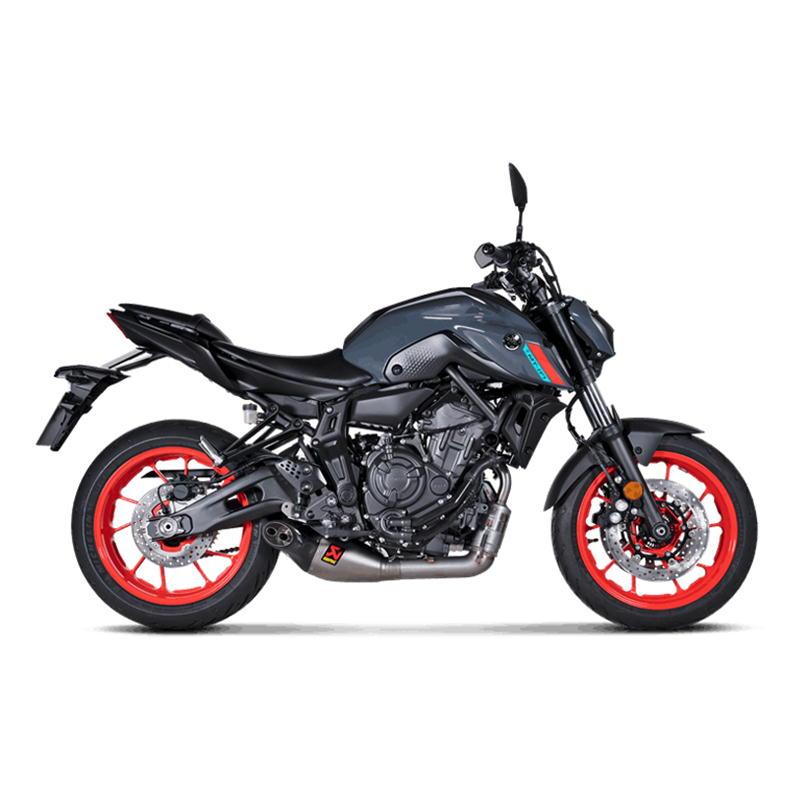 MT-07 JMCA AKRAPOVIC アクラポビッチ マフラー 2021〜 アクラポビッチ フルエキゾーストマフラー MT-07 | ヤマハ発動機