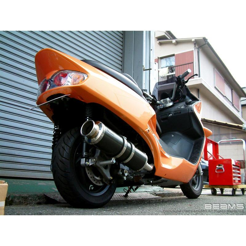 beams マフラー　フォルツァmf06 BEAMS ビームス フォルツァ MF06 SS400カーボンII フル