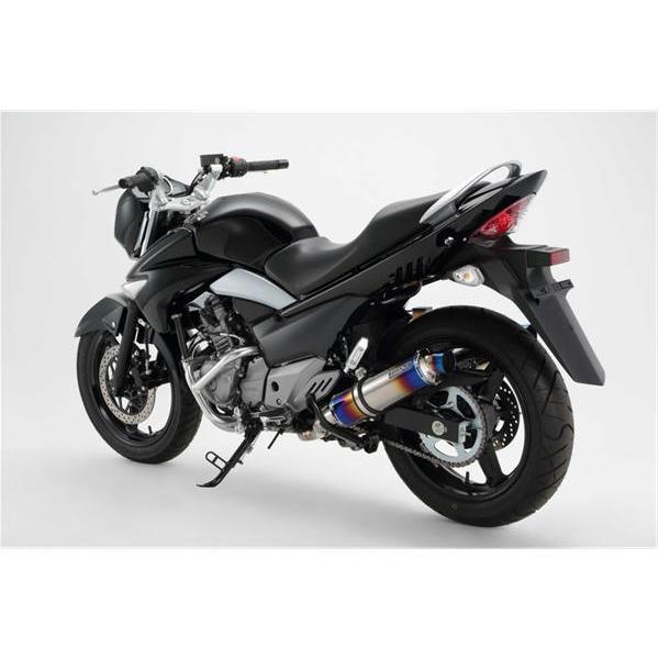 ビームス BEAMS R-EVO・W（ダブル） ヒートチタン GSR250 JBK-GJ55D スリップオン