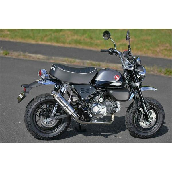 ビームス BEAMS R-EVO ステンレス モンキー125 8BJ-JB03 フルエキゾースト JMCA／政府認証品_6