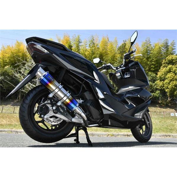 BEAMS｜R-EVO ヒートチタン マフラー│PCX125 (21-) BEAMS（ビームス） BEAMS R-EVO2 ヒートチタン PCX125 2023〜 8BJ-JK05