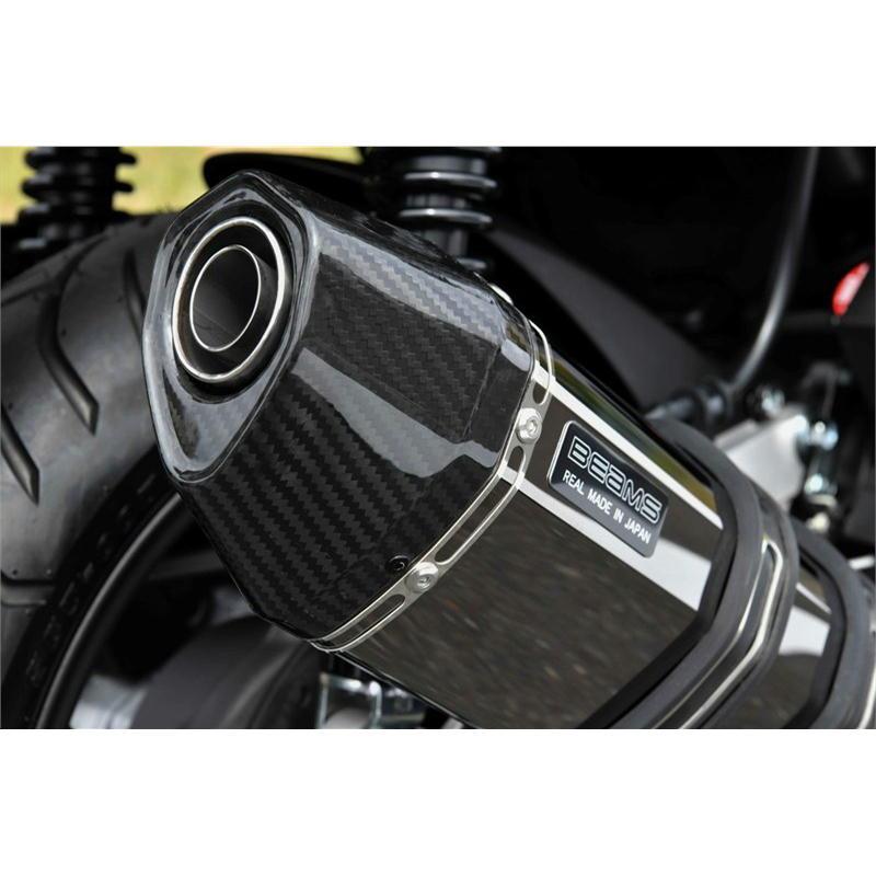 BEAMS PCX160 マフラー本体 CORSA-EVO2 政府認証 Amazon | ビームス(Beams) CORSA-EVOⅡ MBK(メタルブラック