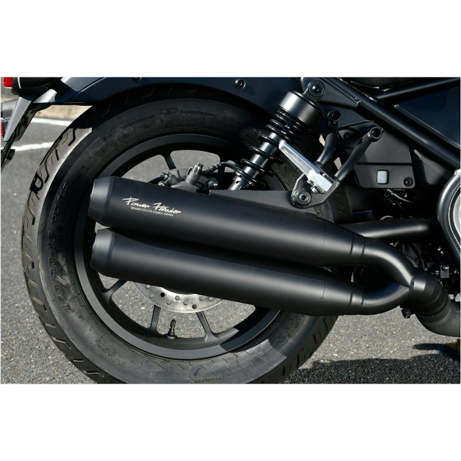 レブル 250マフラー　ビームス BEAMS ビームス スリップオン レブル250 8BK-MC49 パワー