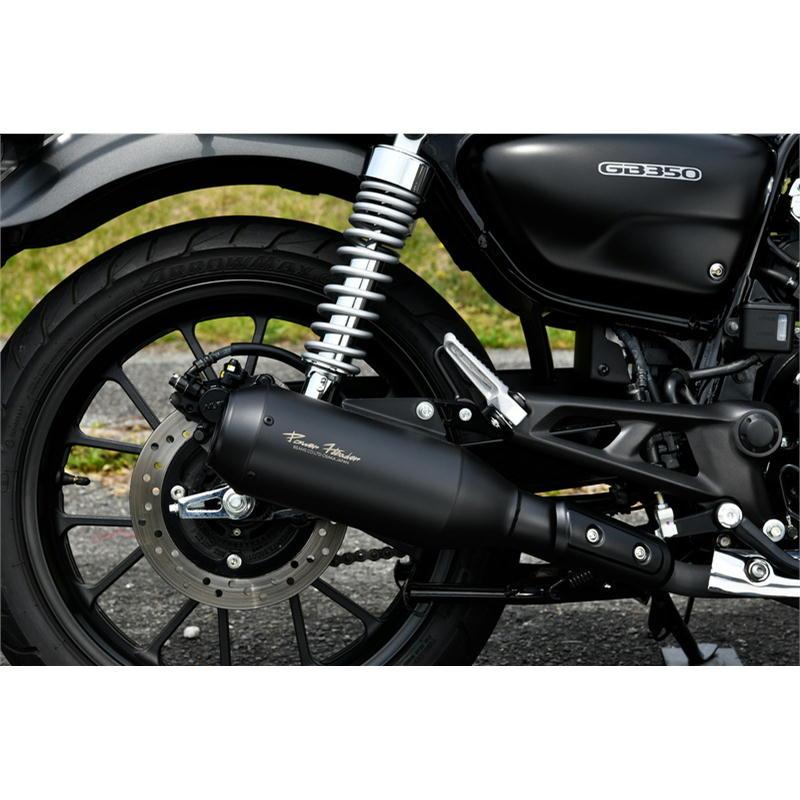 ビームス　BEAMS パワーヘッダー RS マットブラック　スリップオン BEAMS（ビームス） パワーヘッダー RS マットブラック GB350/S NC59