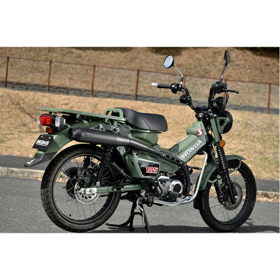 ハンターカブ　ja65 純正マフラー 新型JA65と旧型JA55で、ハンターカブ純正マフラー排気音聞き比べ