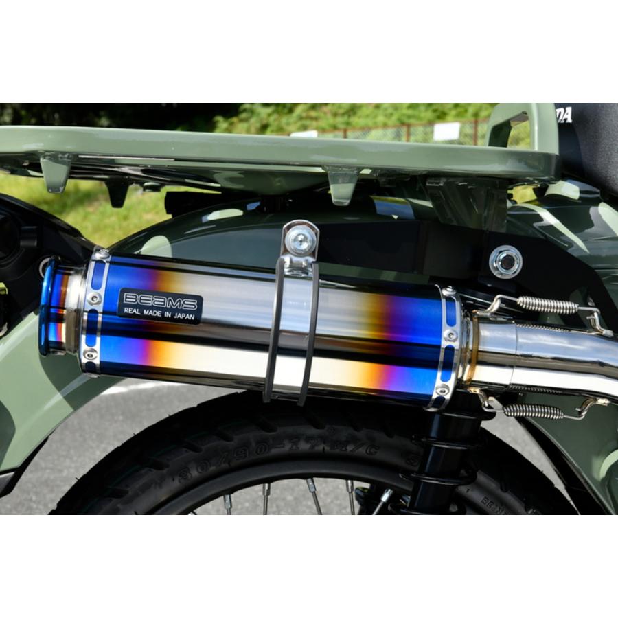 BEAMS ヒートチタン　フルエキゾースト　マフラー R-EVO2 ヒートチタン フルエキゾースト：ZX-4RR / ZX-4R SE