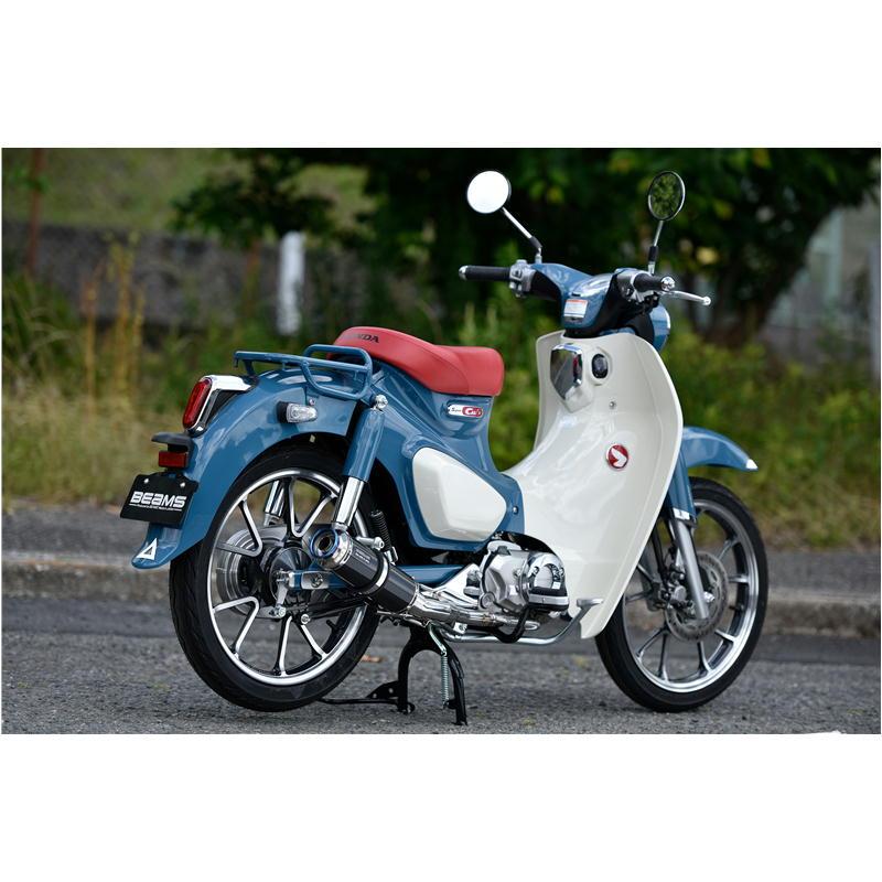 BEAMS カブC125 マフラー　JA48 JA58 騒音規制対応 BEAMS（ビームス） BEAMS R-EVO TYPE C カーボン スーパーカブC125 8BJ