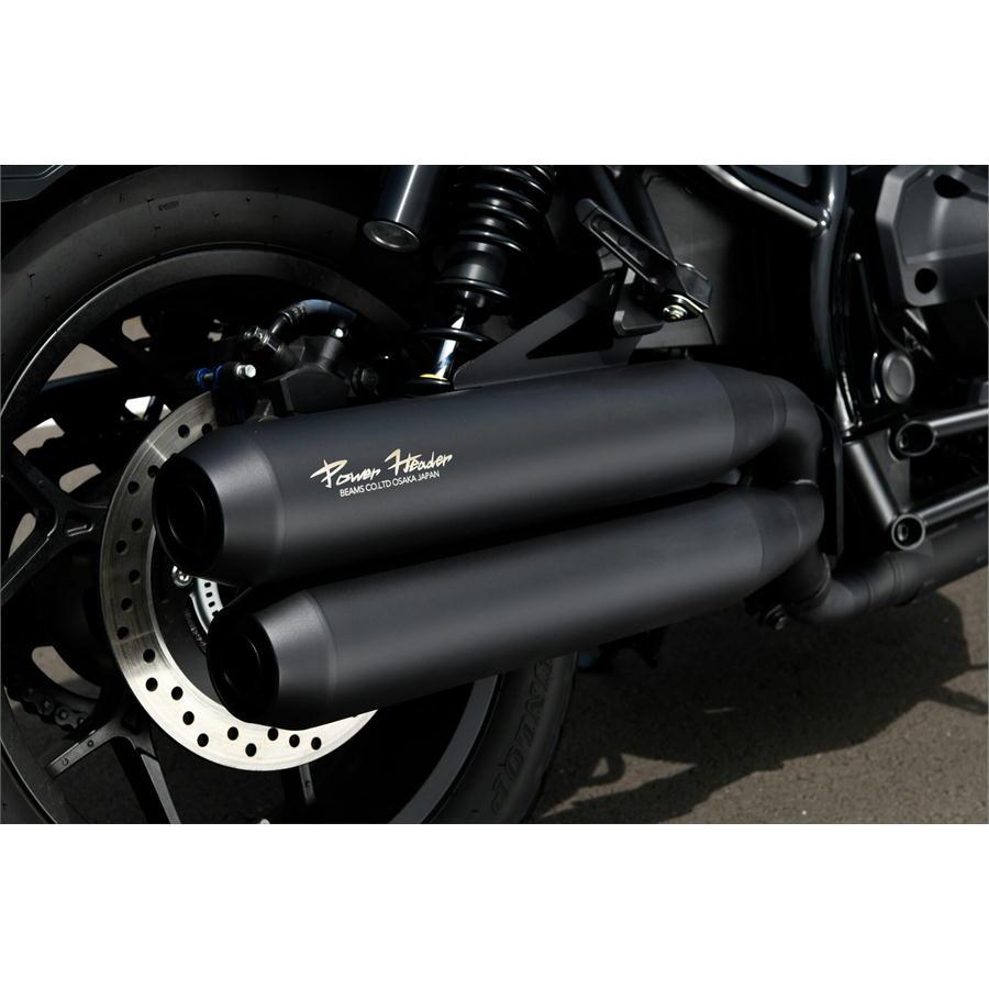 BEAMS（ビームス） パワーヘッダーW マットブラック Rebel 1100 DCT