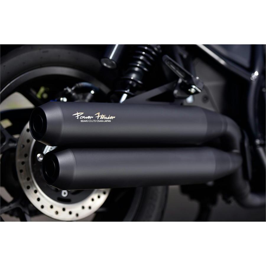 BEAMS（ビームス） パワーヘッダーW マットブラック Rebel 1100 DCT