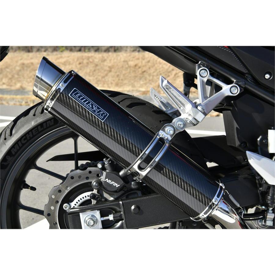 BEAMS（ビームス） BEAMS R-EVO2 カーボンサイレンサー CBR400R 8BL