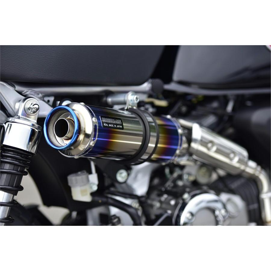 BEAMS ビームス バイク マフラー モンキー125 8BJ-JB05 R-EVO TYPE C