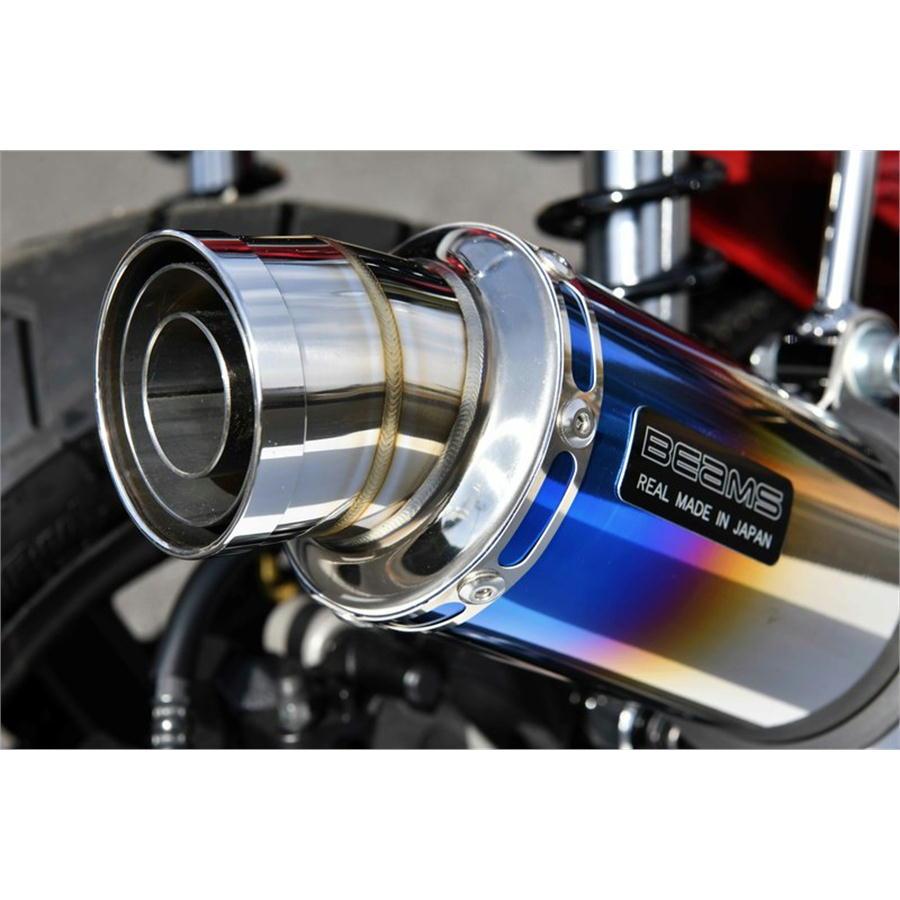 BEAMS（ビームス） バイク マフラー DAX125 8BJ-JB06 R-EVO チタン