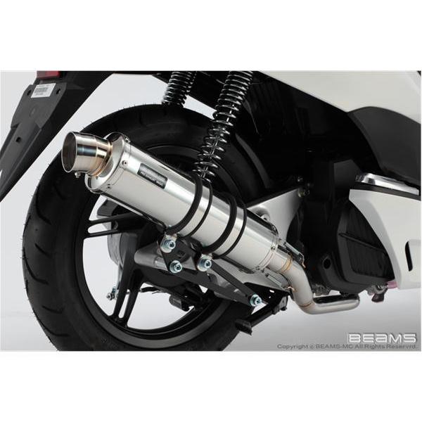 PCX125 JF28後期 BEAMS マフラー BEAMS【 HONDA ＞ PCX125 EBJ-JF28 後期モデル 】バイクマフラー
