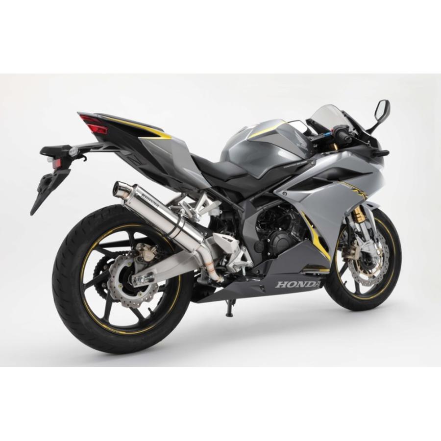 ビームス BEAMS R-EVO ステンレス CBR250RR 2017〜 2BK-MC51 スリップオン JMCA／政府認証品_8