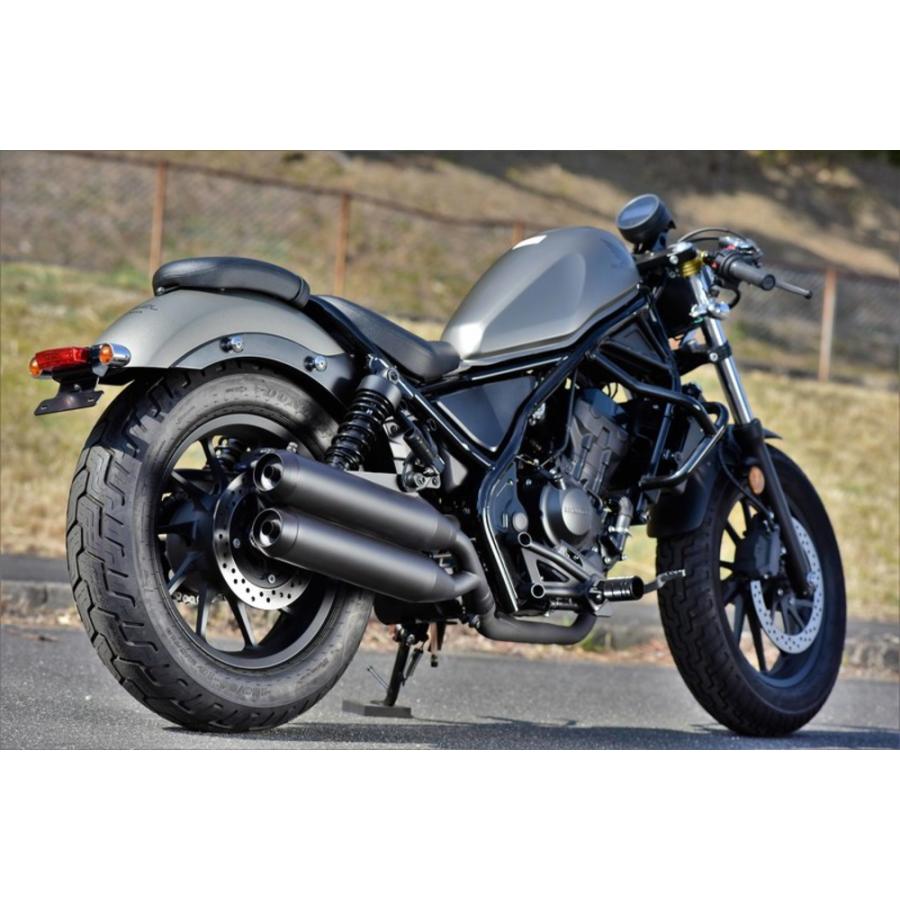 BEAMS バイク マフラー レブル250 2BK-MC49 パワーヘッダー W