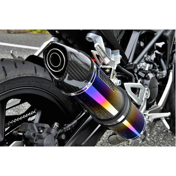 BEAMS バイク マフラー CB125R 2BJ-JC79 CROSS-EVO ヒートチタン