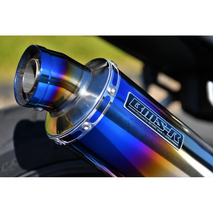 CBR400R BEAMSスリップオンヒートチタンサイレンサー政府認証　美品 BEAMS ビームス スリップオン CBR400R 2BL/8BL-NC56 R-EVO