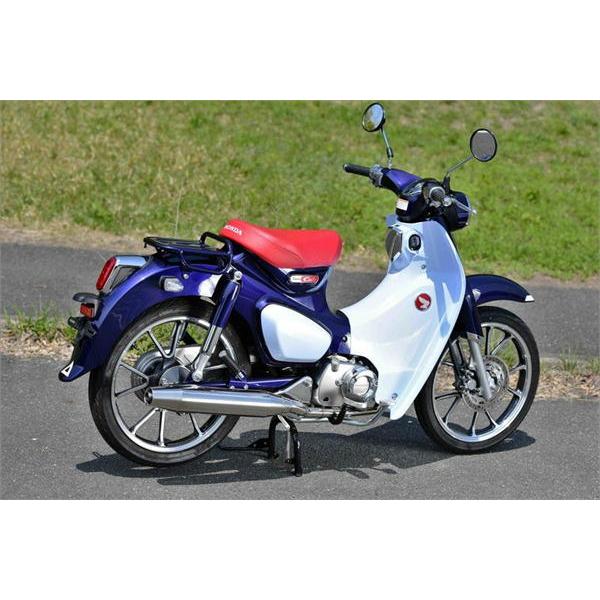 C125 新車ワンオーナー美車   パールシャイニングブラック　オイルプラグ交換済　ビームスマフラー　グリップヒーター BEAMS（ビームス） バイク マフラー スーパーカブC125 2BJ-JA48 パワー