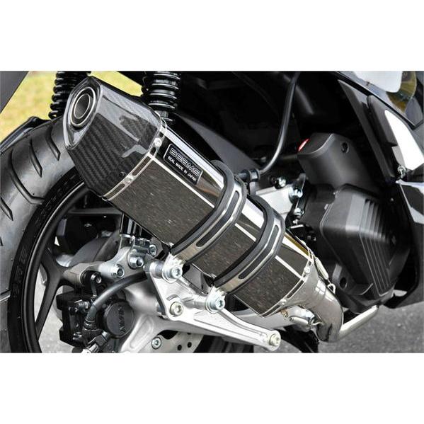 BEAMS（ビームス） BEAMS CORSA-EVOII スーパーメタルブラック PCX125