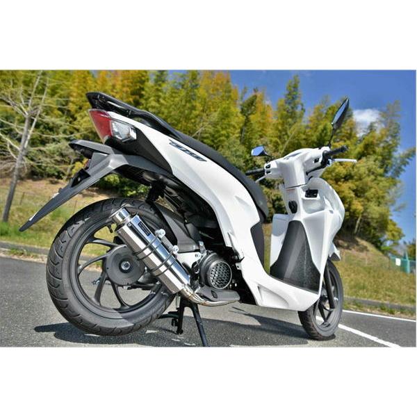 BEAMS バイク マフラー Dio110 2021〜 2BJ-JK03 SS300 ソニック