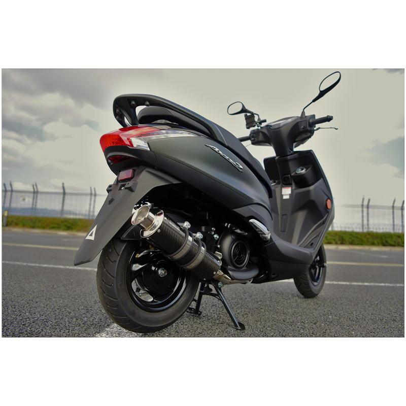 ビームスss300カーボンマフラー アクシスZ用　SED7J BEAMS（ビームス） BEAMS SS300 SP カーボン アクシスZ 2018〜 2BJ